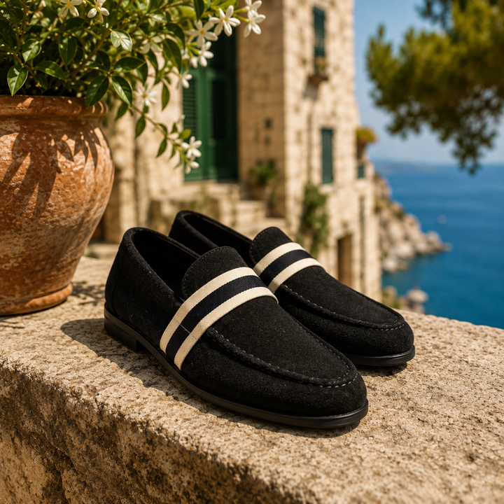 Hanno - Mocassini Casual a Righe