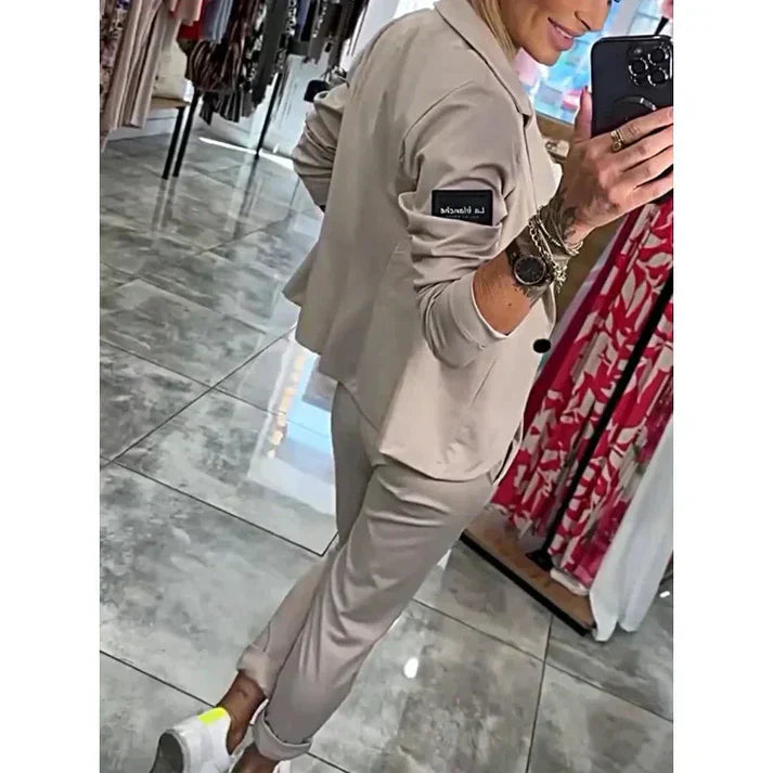 Jocelyne - Elégant Completo Giacca Pantaloni