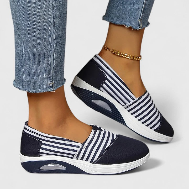 Onora - Scarpe Slip-on a Righe
