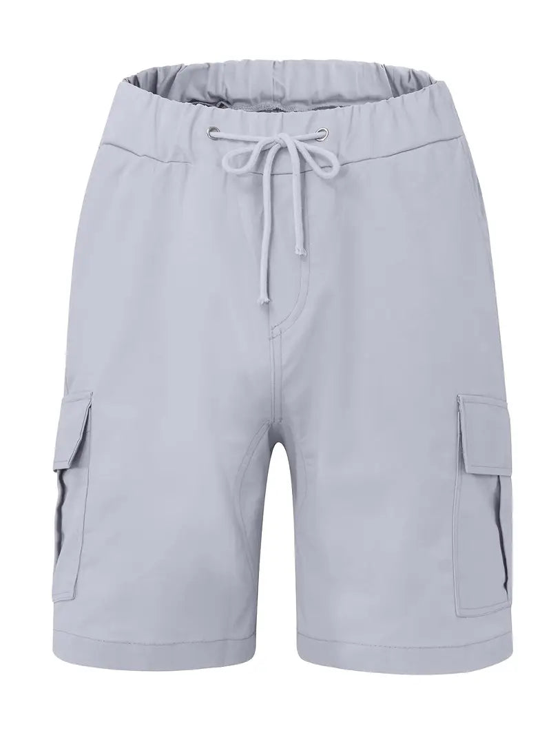 Jelte - Pantaloncini Cargo Casual Non Elasticizzati Con Coulisse