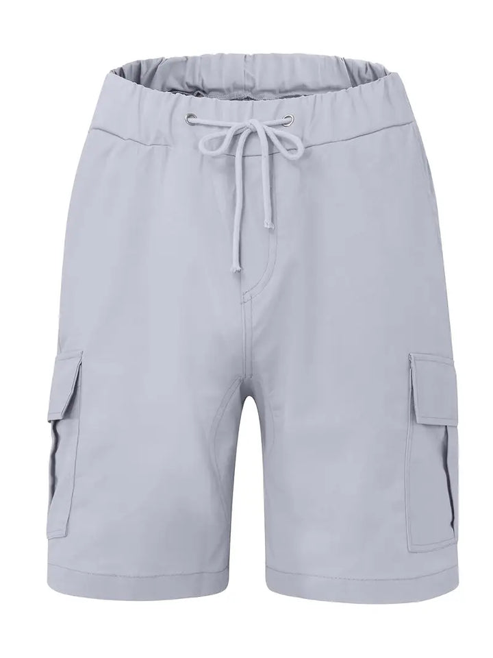 Jelte - Pantaloncini Cargo Casual Non Elasticizzati Con Coulisse