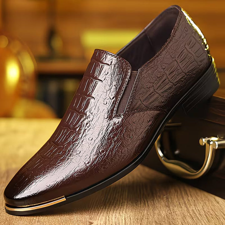 Natanor - Scarpe Casual Con Motivo Coccodrillo