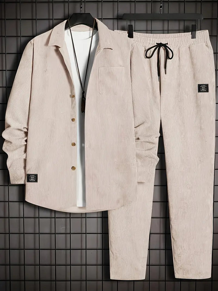 Podolak - Camicia Autunnale e Invernale a Maniche Lunghe Con Pantaloni Larghi