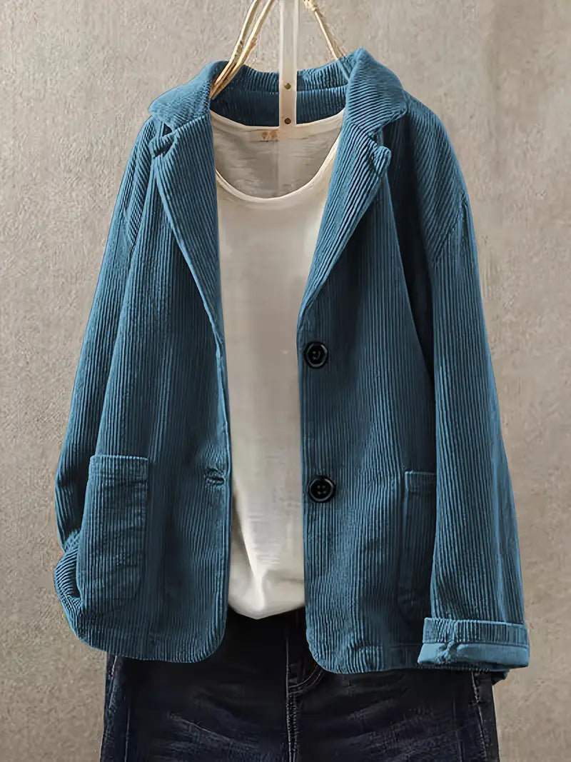 Nehara - Blazer Informal a Maniche Lunghe