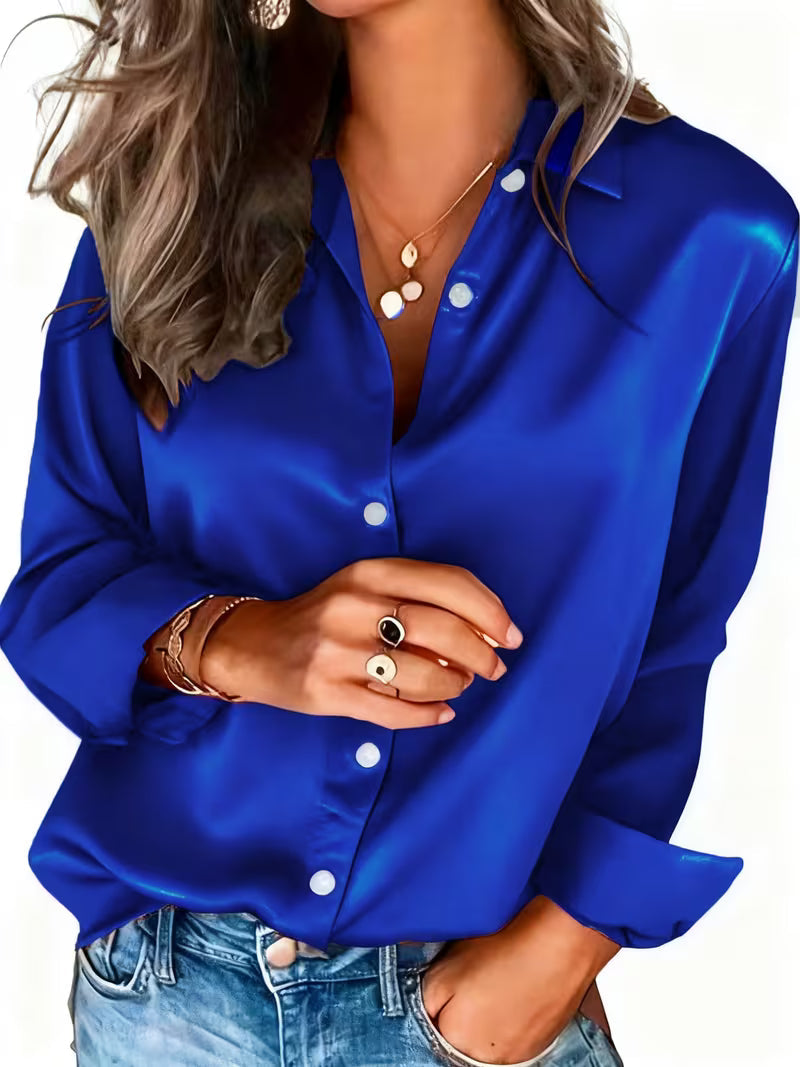 Kelina - Camicia Con Bottoni e Maniche Lunghe