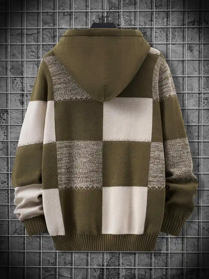 Donovan - Comodo Lavorato a Maglia Con Cappuccio