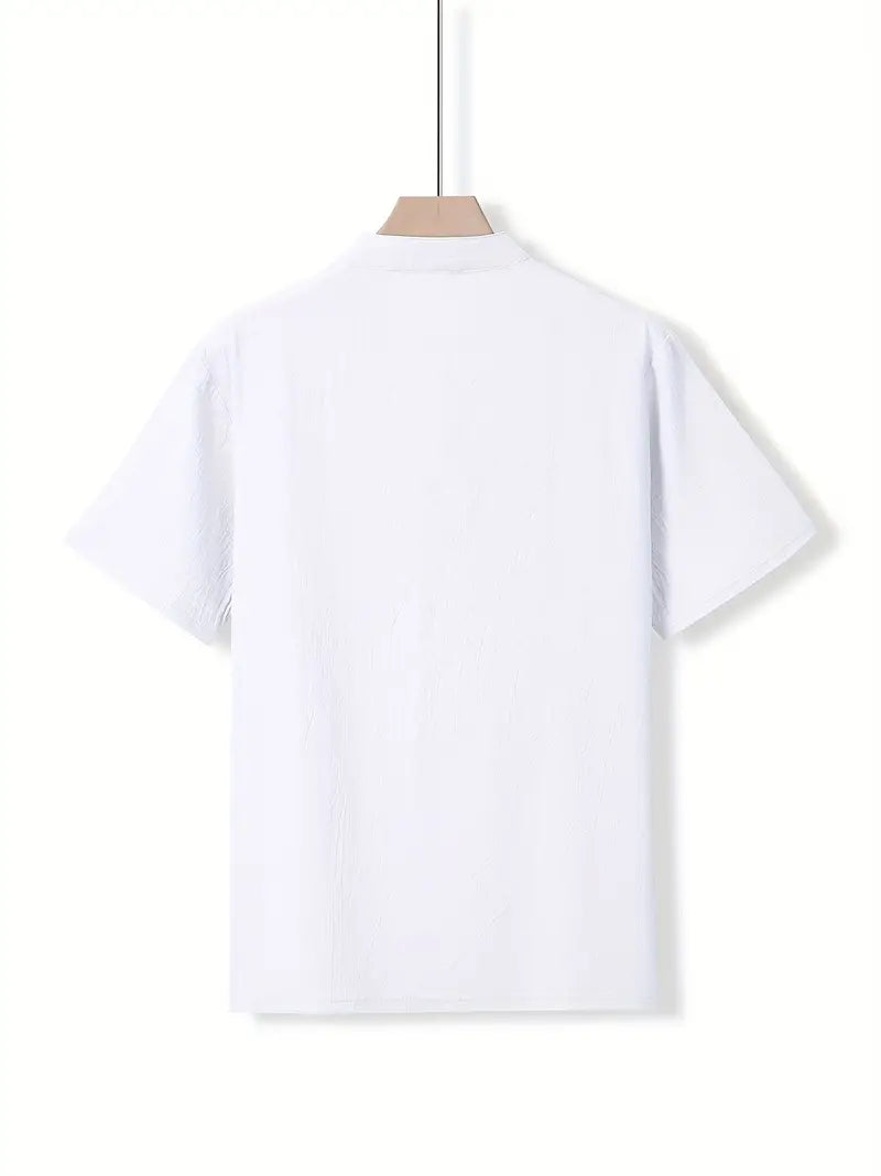 Vaughn - Elegante Camicia A Maniche Corte