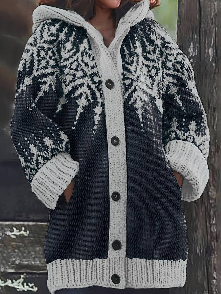 Hadassah - Elegante Cappotto Invernale Oversize in Tessuto