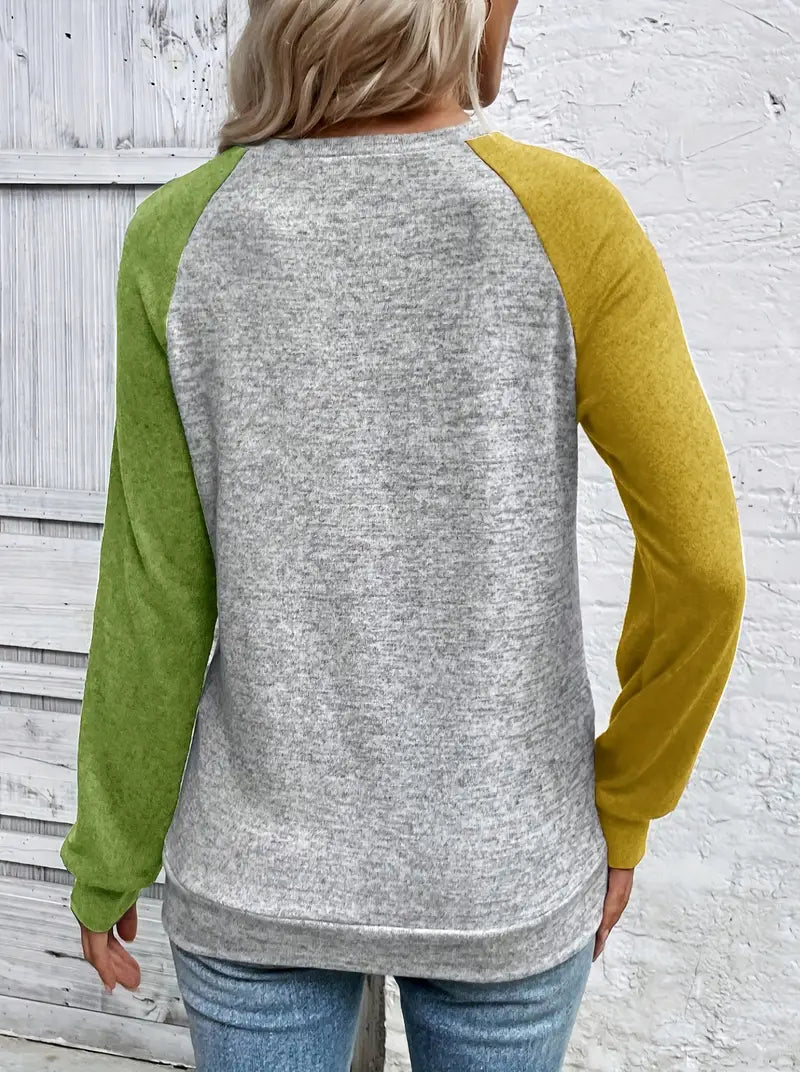 Samridhii - Camicia Casual Con Collo Rotondo