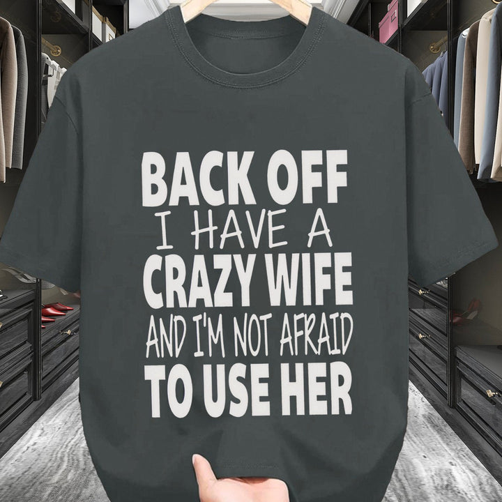 Crazy – Maglietta Comoda