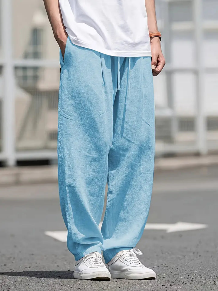 Kirk - Pantaloni Traspiranti In Cotone Con Tasche