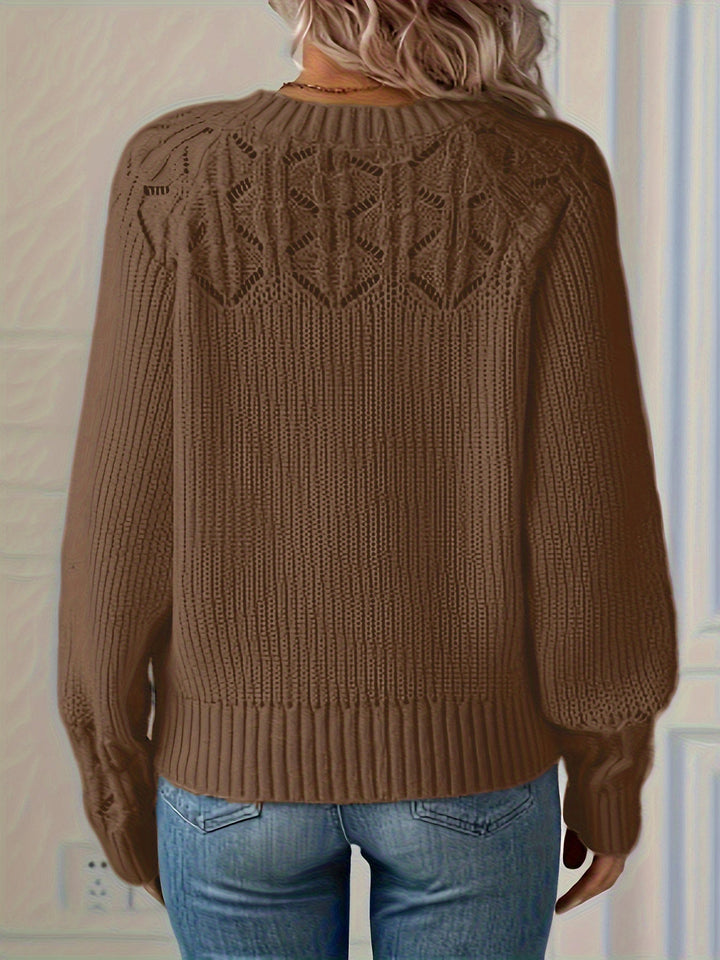 Nasia - Elegante Maglione A maniche lunghe