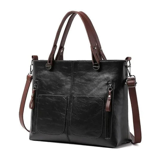 Britney - Elegante Borsa A Tracolla In Pelle