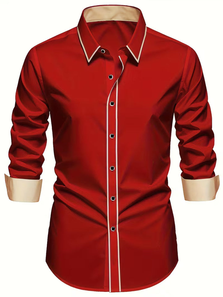 Daven - Camicia Business Vestibilità Slim Casuale