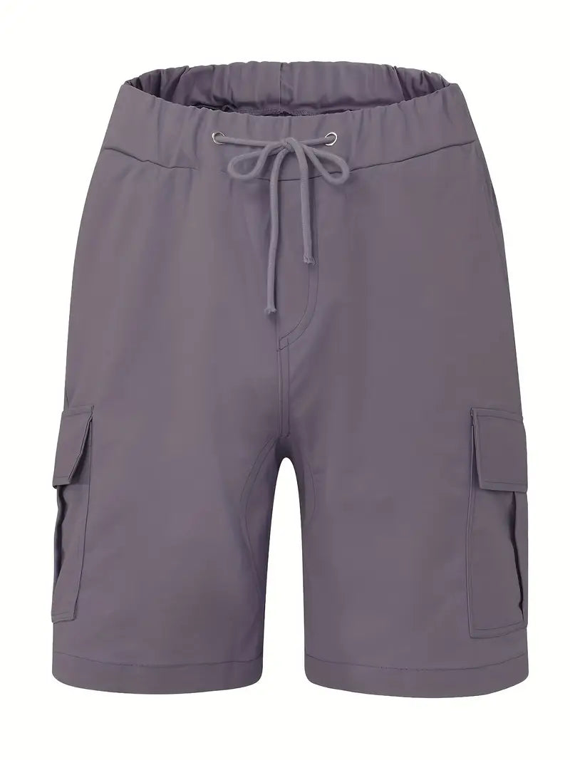 Jelte - Pantaloncini Cargo Casual Non Elasticizzati Con Coulisse