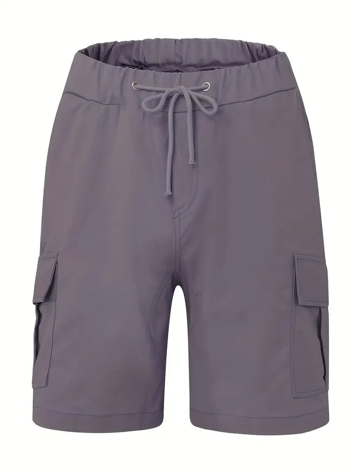 Jelte - Pantaloncini Cargo Casual Non Elasticizzati Con Coulisse