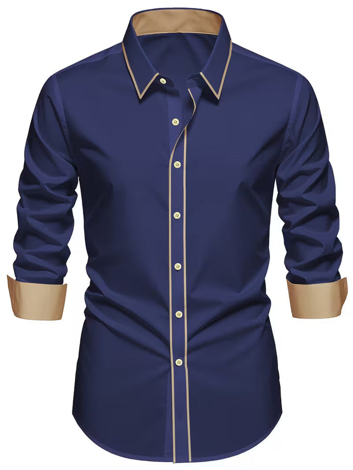 Daven - Camicia Business Vestibilità Slim Casuale