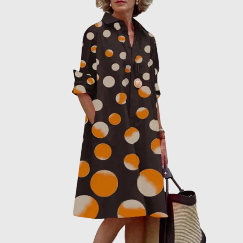 Oshadi - Elegante Miniabito Con Tasche