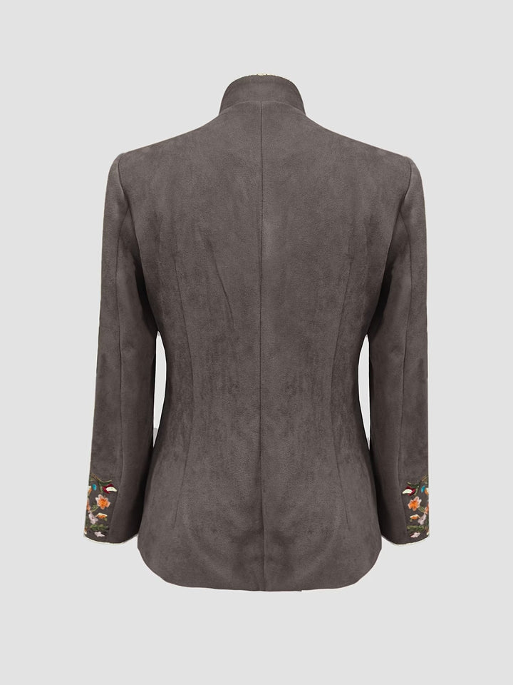 Anisaa - Giacca Elegante Con Collo Alto
