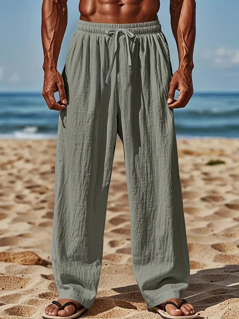 Babaev - Elegante Pantalone In Lino
