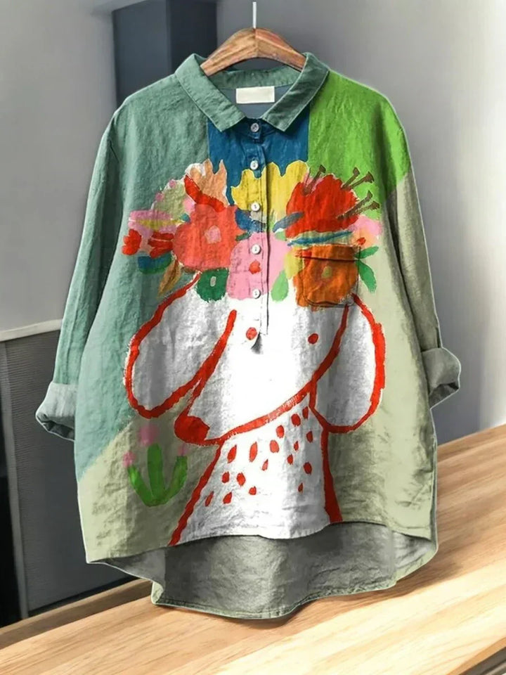 Hitomi - Camicette Classiche a Fiori
