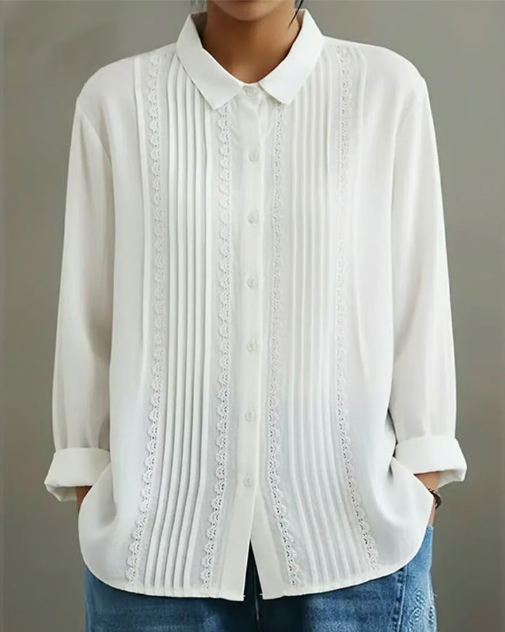 Tzurya - Elegante Camicetta Patchwork