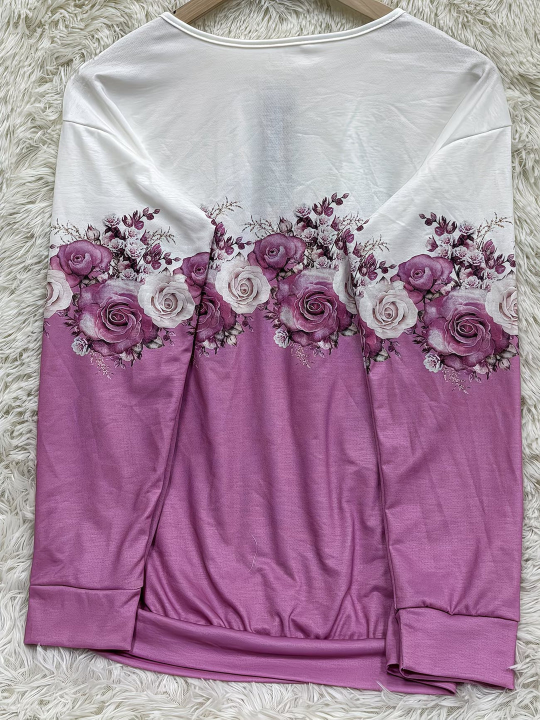Shlomina - Felpa Con Mezza Zip e Stampa Rosa