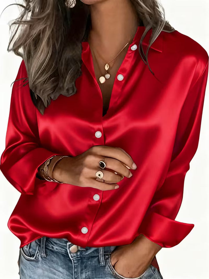 Kelina - Camicia Con Bottoni e Maniche Lunghe