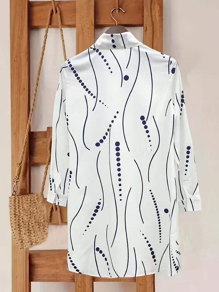 Belma - Abito Camicia Alla Moda Con Bottoni