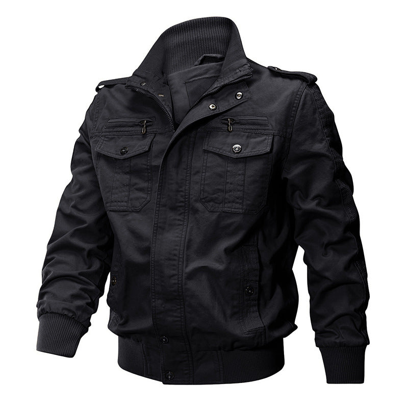 Miltin - Giacca Bomber Militare Cargo
