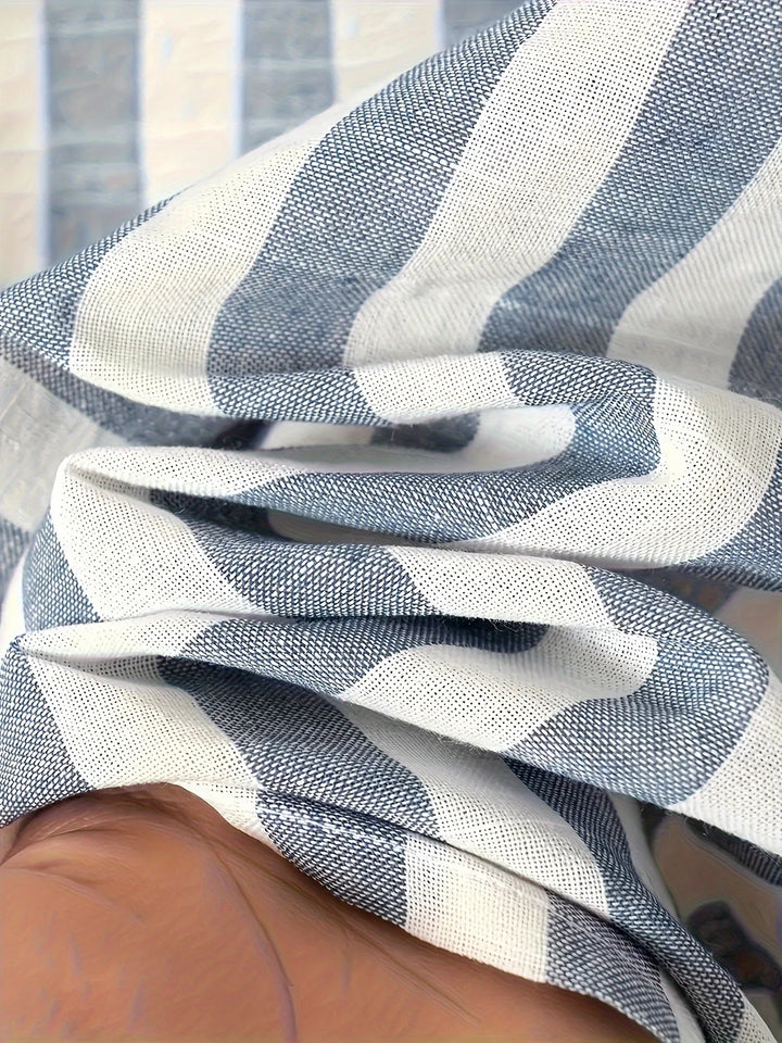 George - Elegante Camicia a Maniche Lunghe a Righe