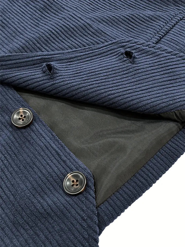 Fergus - Elegante Gilet In Velluto a Coste