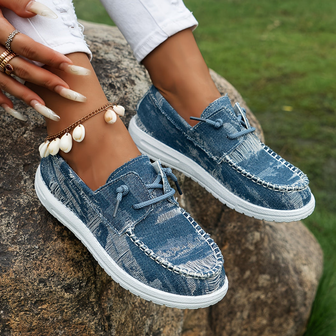 Aigerim - Comode Sneakers Basse Con Lacci