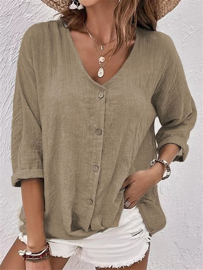 Kyra - Camicia Con Scollo a V