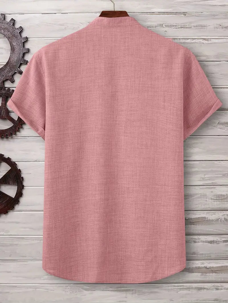 Kieth - Camicia a Maniche Corte Con Tasca Frontale