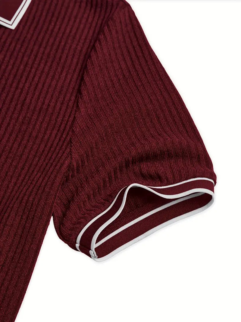 Orestis - Elegante Polo A Maniche Corte