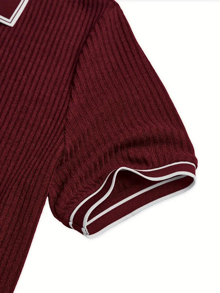 Orestis - Elegante Polo A Maniche Corte