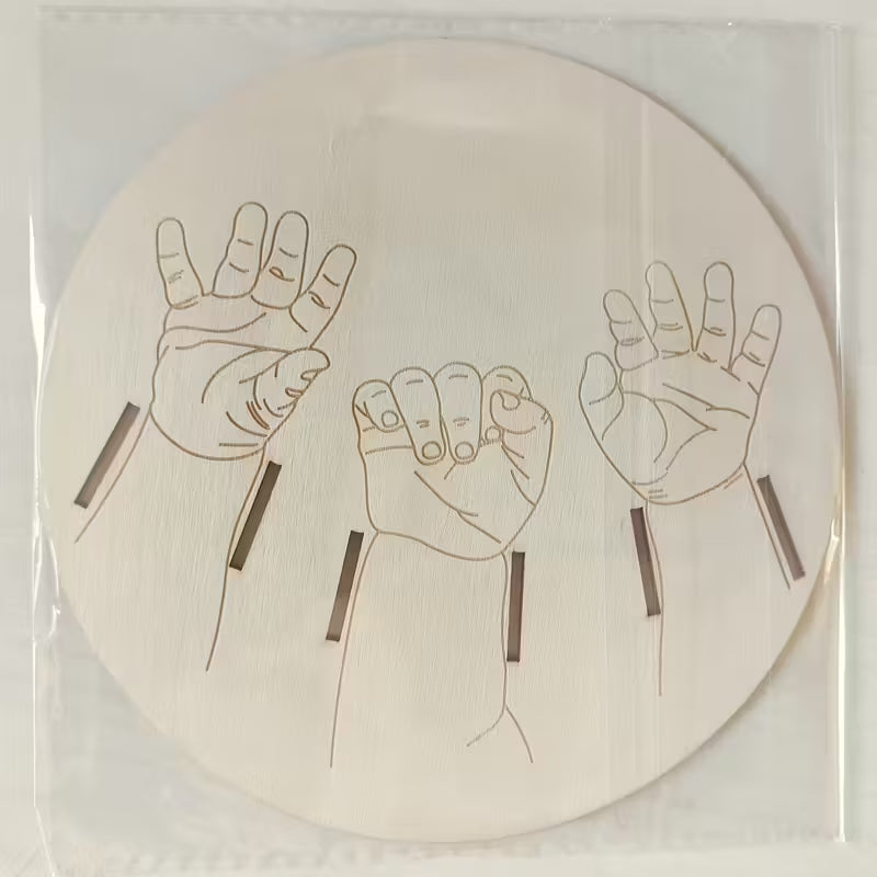 BirthMark - Placca in Legno per Bracciale di Nascita
