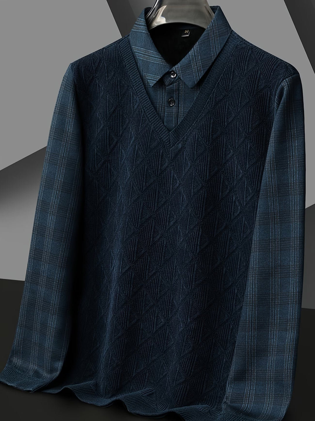 Alan - Maglione in Maglia a Maniche Lunghe