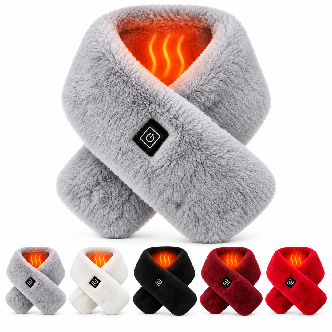 Zobia - Sciarpa in Peluche Riscaldata
