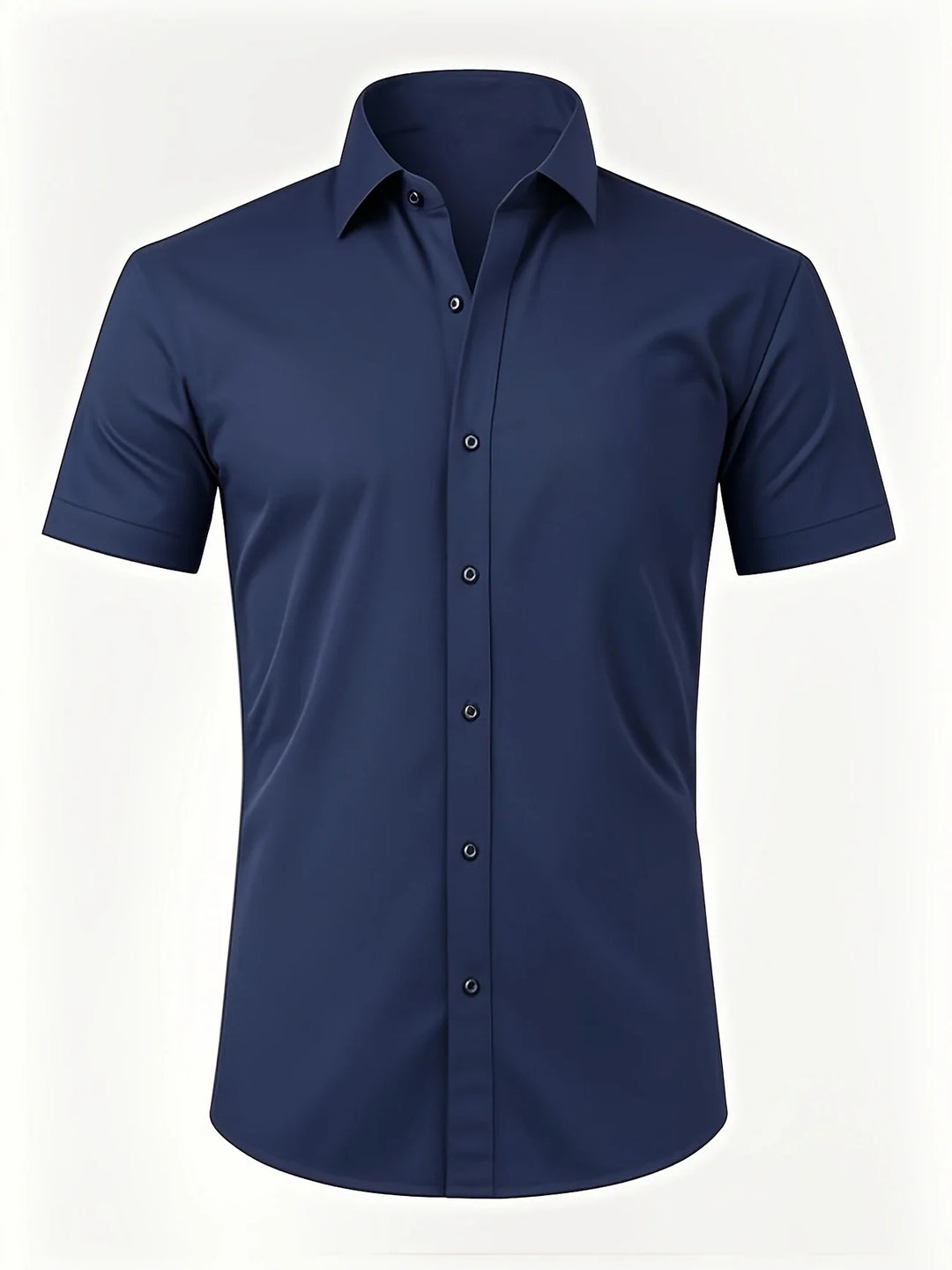 Ezra - Elegante Camicia Vestibilità Aderente Con Bottoni