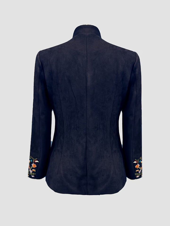 Anisaa - Giacca Elegante Con Collo Alto