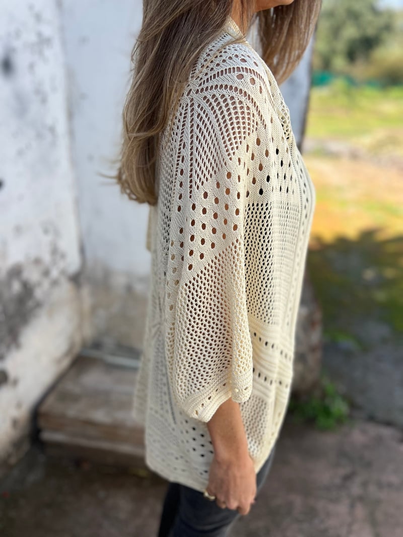 Veronique - Cardigan Con Mezze Maniche
