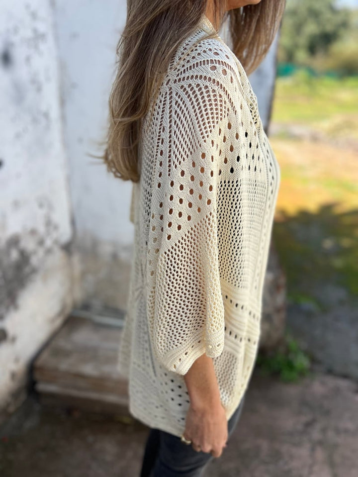 Veronique - Cardigan Con Mezze Maniche