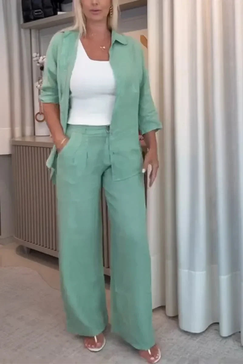 Methme - Completo casual a due Pezzi con Giacca Monopetto