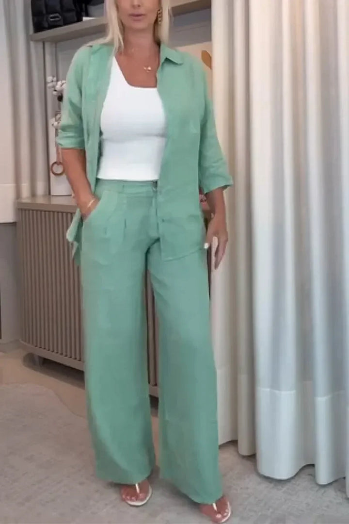 Methme - Completo casual a due Pezzi con Giacca Monopetto