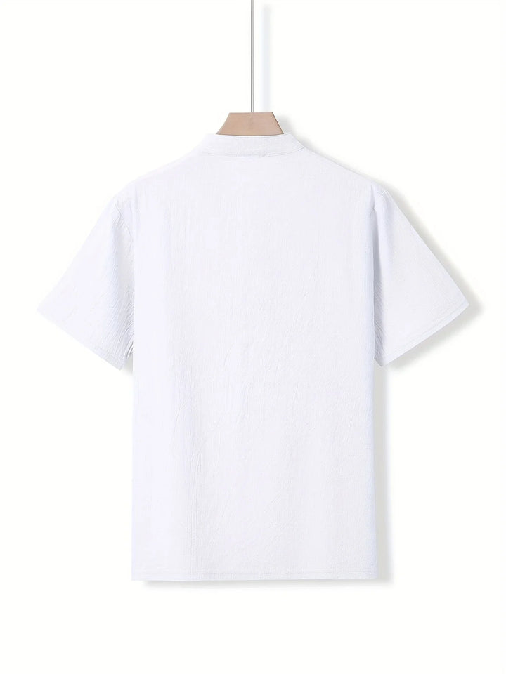 Markos - Camicia Informale a Maniche Corte Con Bottoni