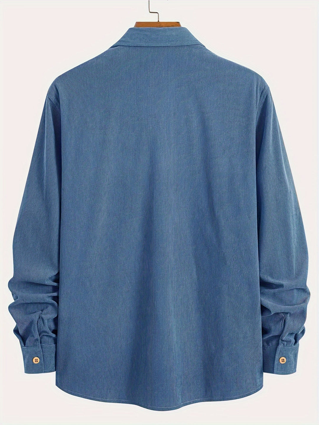 Felipe - Camicia Informale Velluto Coste Con Bottoni
