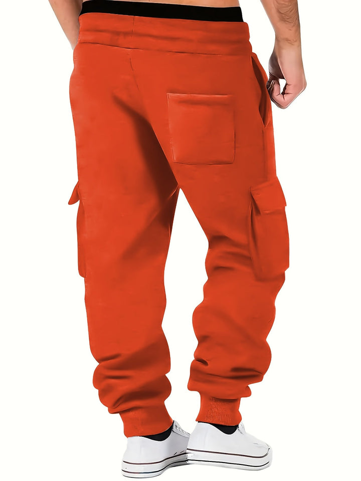 Daan - Pantaloni Jogger Cargo Con Tasche Multiplo