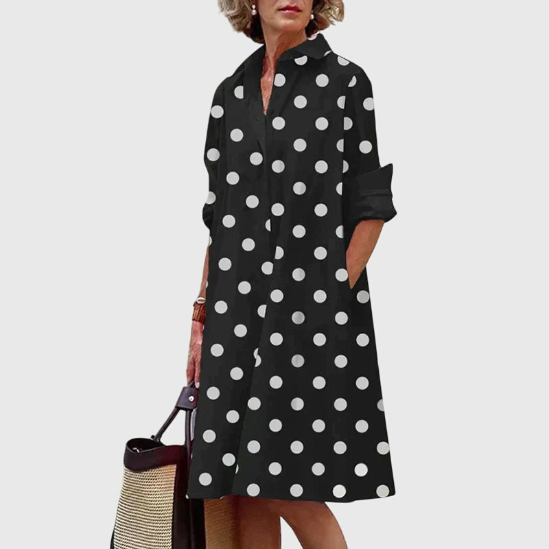 Oshadi - Elegante Miniabito Con Tasche